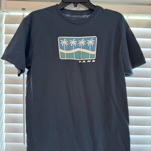 Vans Men's Blue Graphic T-Shirt